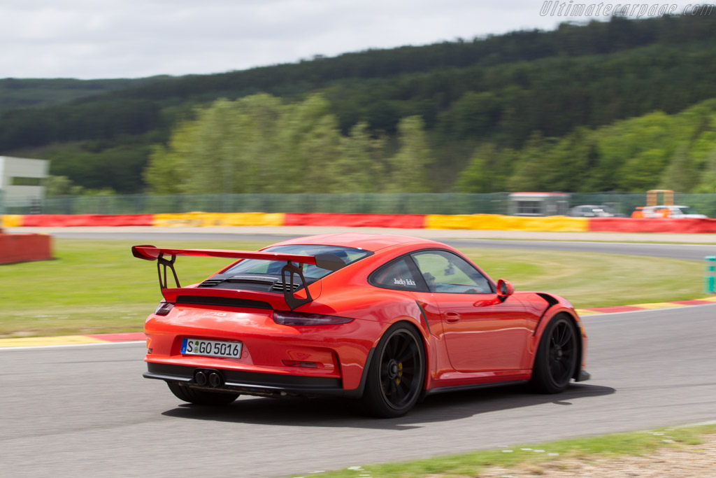 Porsche 911 GT3 RS   - 2015 Modena Trackdays