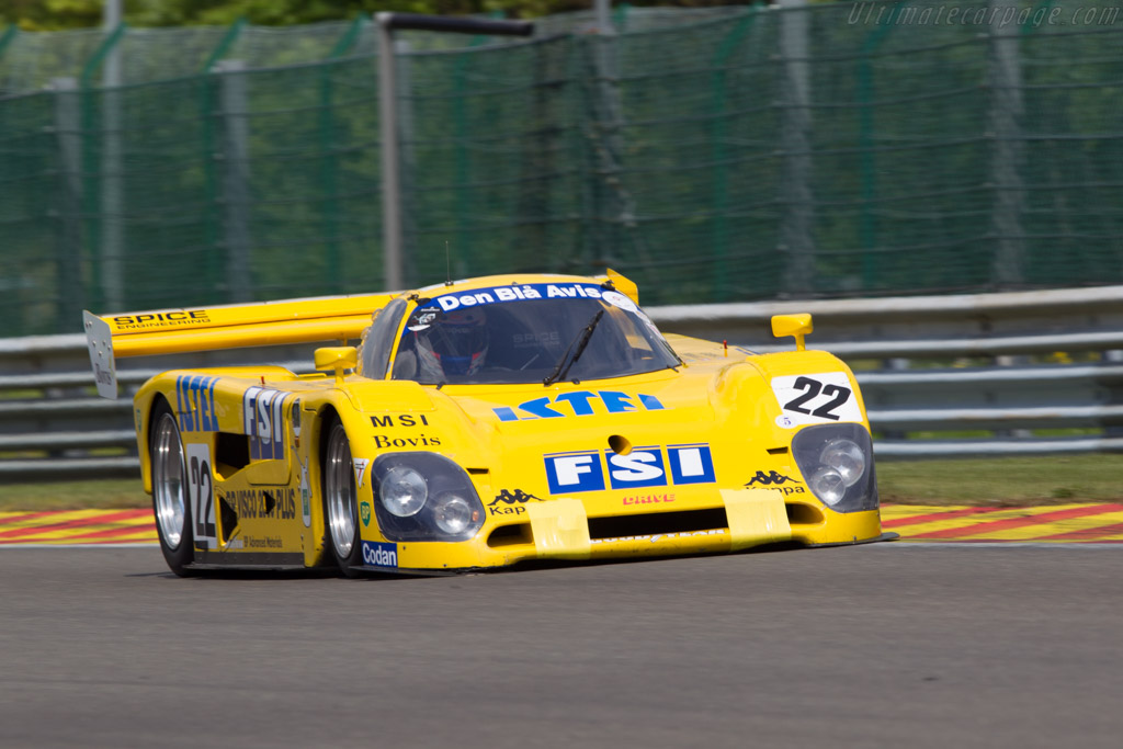 Spice SE89C Cosworth - Chassis: SE89C-003  - 2013 Spa Classic