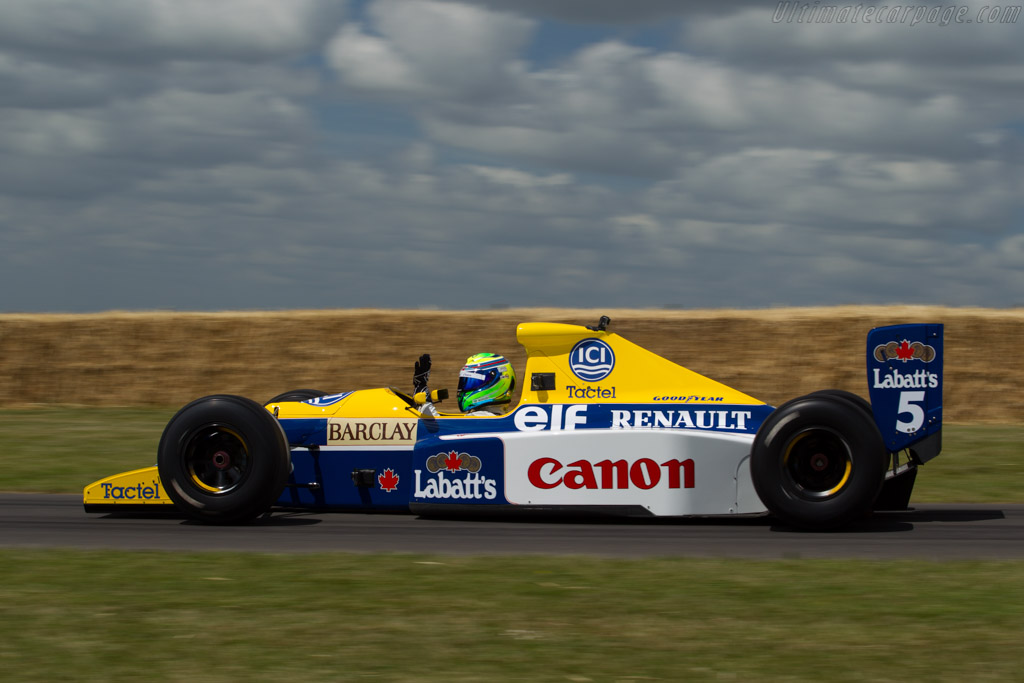 Williams FW13B Renault - Chassis: FW13-08  - 2015 Goodwood Festival of Speed