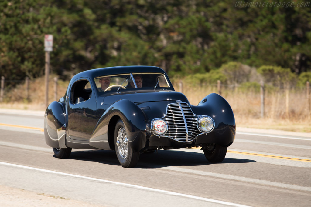 Delahaye 135 MS Pourtout Coupé Aérodynamique - Chassis: 800382  - 2015 Pebble Beach Concours d'Elegance