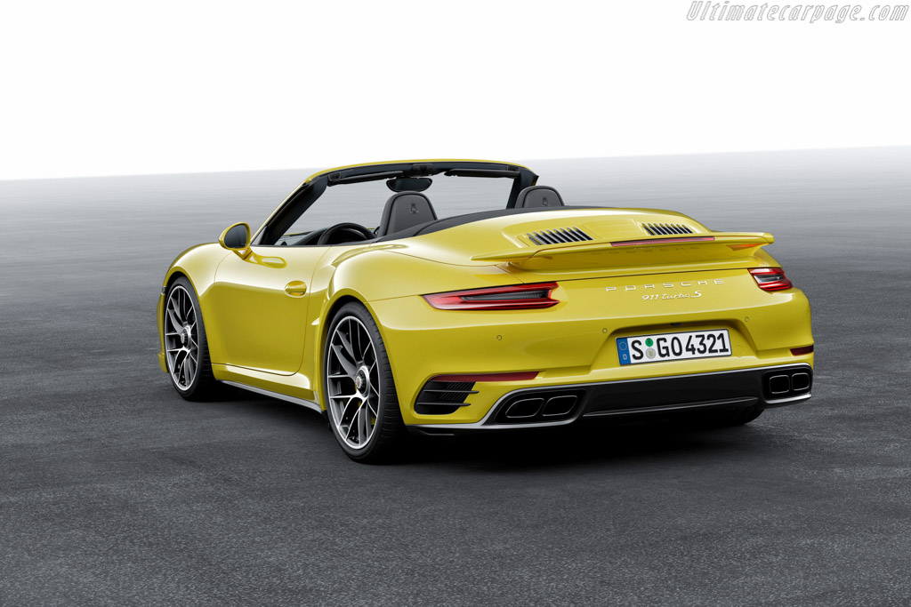 Porsche 911 Turbo S Cabriolet