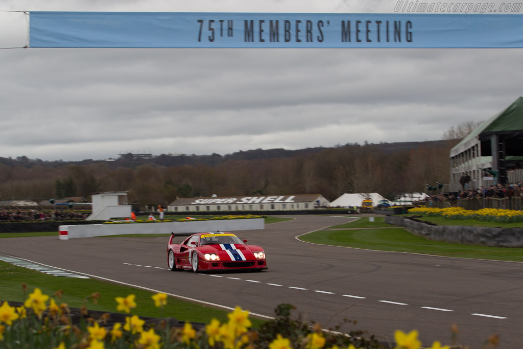Ferrari F40 LM - Chassis: 97893 - Driver: Christopher Wilson - 2017 Goodwood Members' Meeting