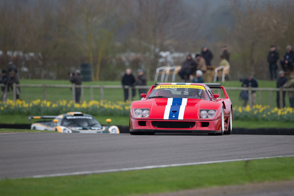 Ferrari F40 LM - Chassis: 97893 - Driver: Christopher Wilson - 2017 Goodwood Members' Meeting