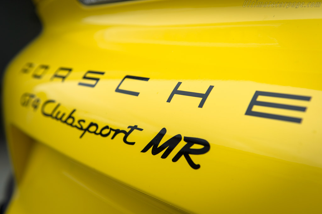 Porsche Cayman GT4 Clubsport MR