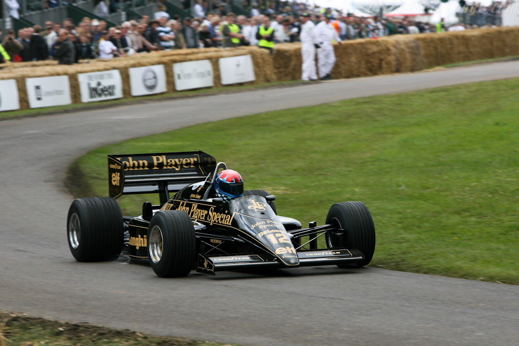Lotus 98T Renault - Chassis: 98T - 4  - 2007 Goodwood Festival of Speed