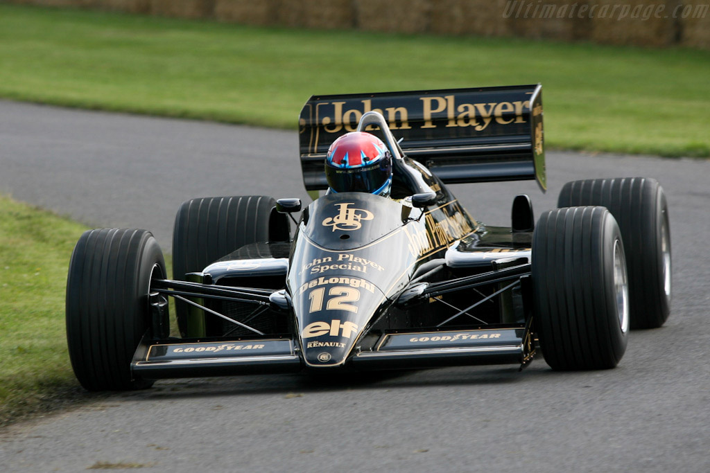 Lotus 98T Renault - Chassis: 98T - 4  - 2007 Goodwood Festival of Speed