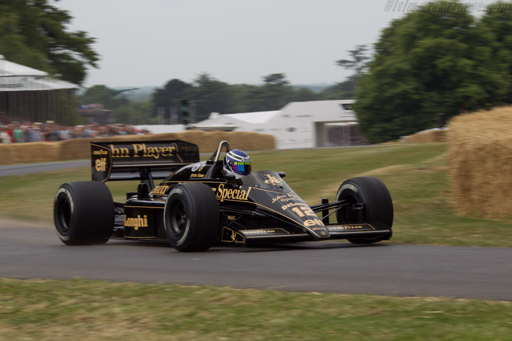 Lotus 98T Renault - Chassis: 98T - 4  - 2013 Goodwood Festival of Speed