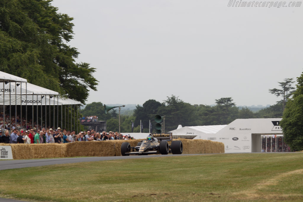 Lotus 98T Renault - Chassis: 98T - 4  - 2013 Goodwood Festival of Speed