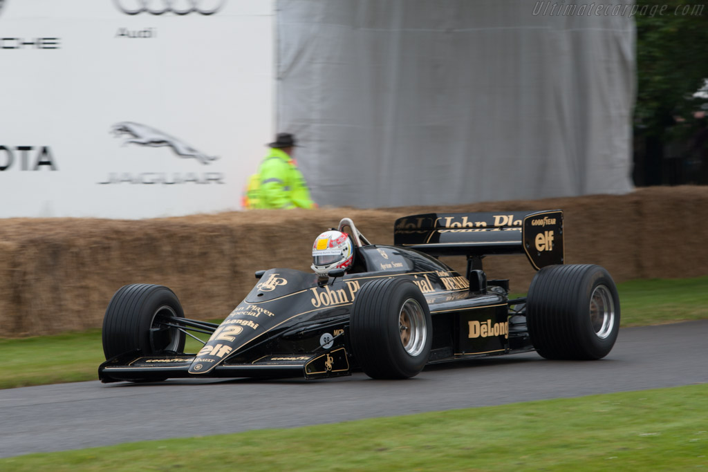 Lotus 98T Renault - Chassis: 98T - 3  - 2012 Goodwood Festival of Speed