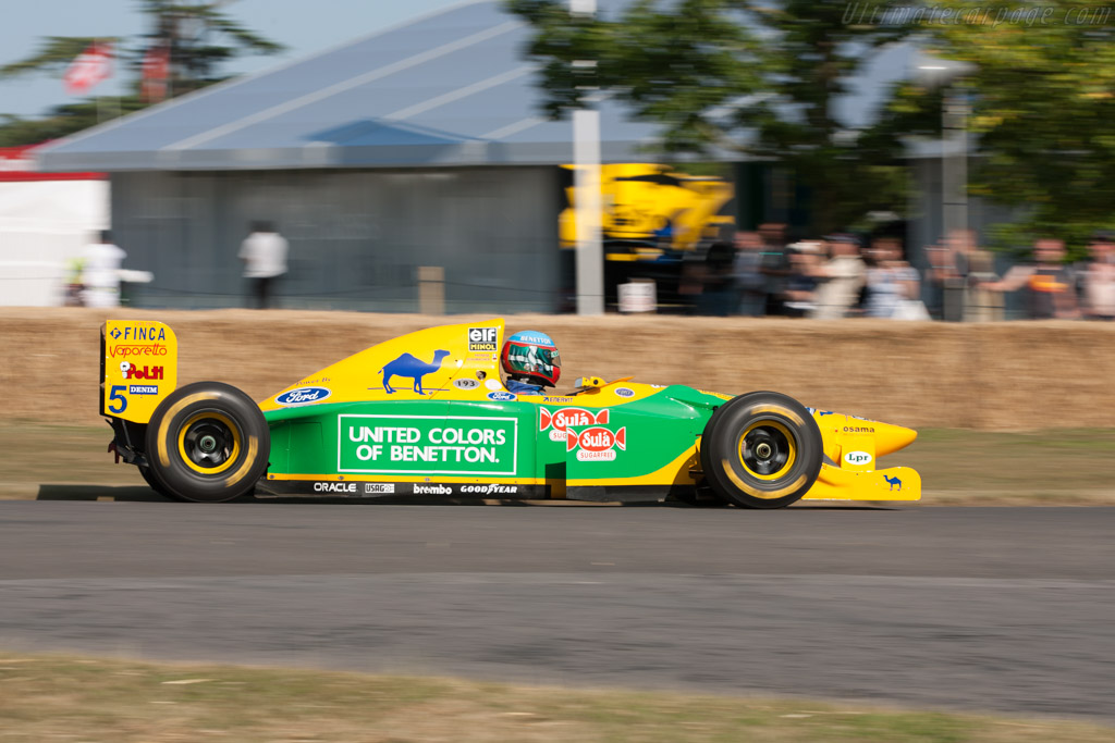 Benetton B193 Ford - Chassis: B193B-04  - 2009 Goodwood Festival of Speed