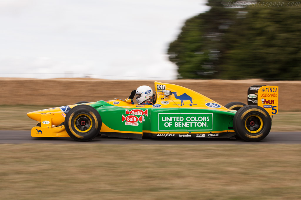 Benetton B193 Ford - Chassis: B193B-04  - 2009 Goodwood Festival of Speed