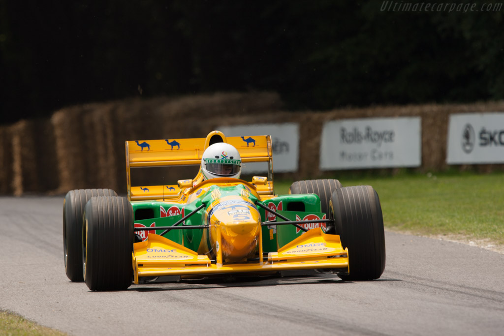 Benetton B193 Ford - Chassis: B193B-04  - 2011 Goodwood Festival of Speed