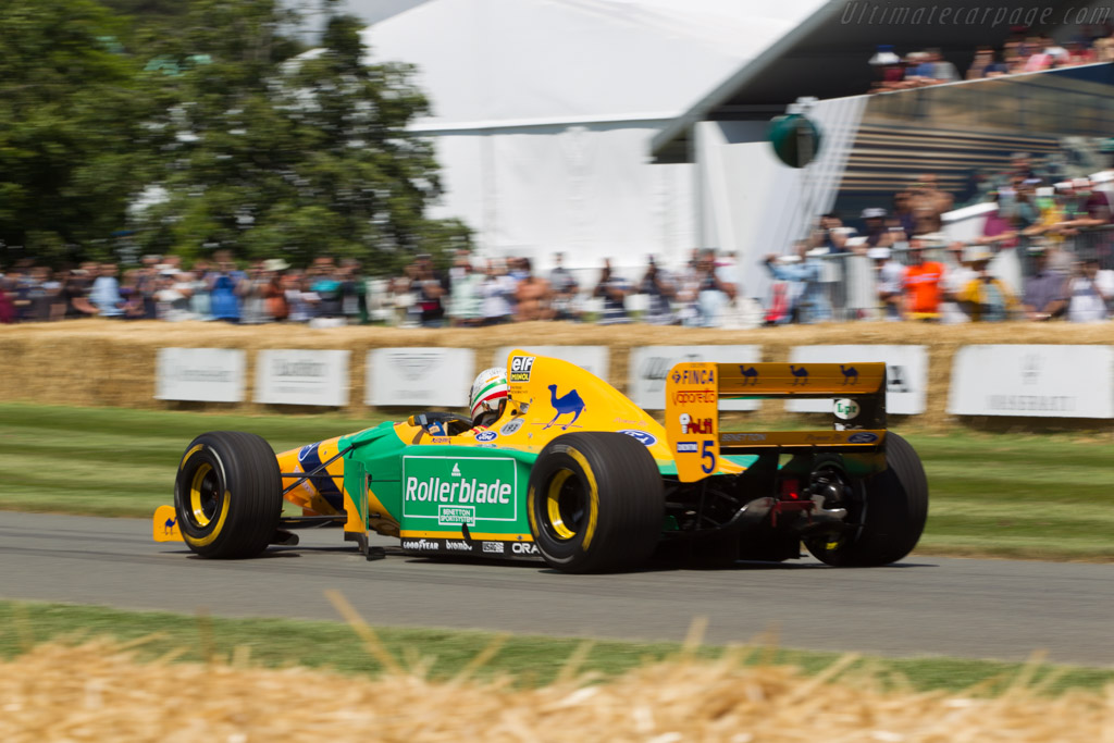 Benetton B193 Ford - Chassis: B193B-04  - 2014 Goodwood Festival of Speed