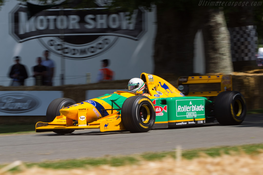 Benetton B193 Ford - Chassis: B193B-04  - 2014 Goodwood Festival of Speed