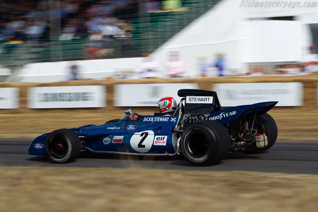 Tyrrell 003 Cosworth - Chassis: 003 - Driver: Tom Kristensen - 2018 Goodwood Festival of Speed