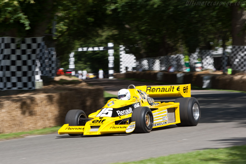 Renault RS 01 - Chassis: RS 01/04 - Driver: Rene Arnoux - 2012 Goodwood Festival of Speed