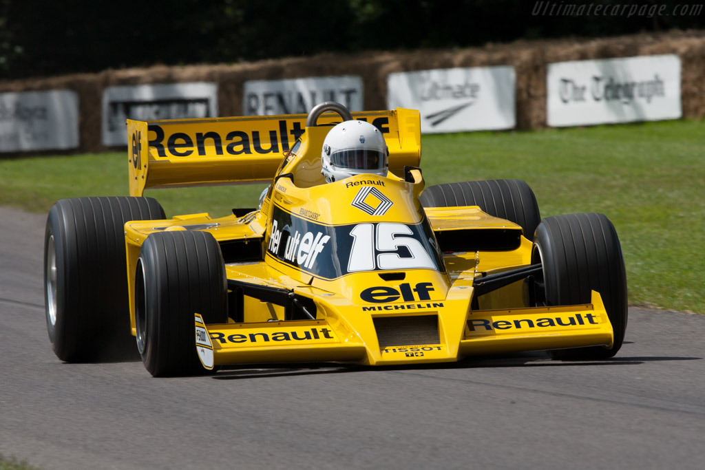 Renault RS 01 - Chassis: RS 01/04 - Driver: Rene Arnoux - 2012 Goodwood Festival of Speed