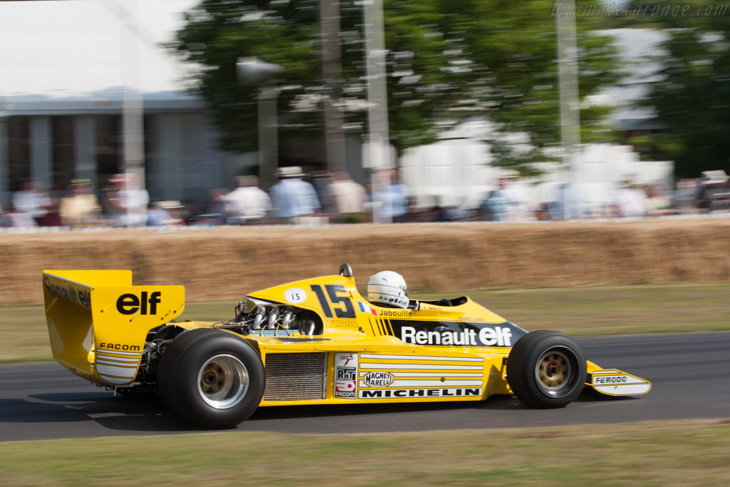 Renault RS 01 - Chassis: RS 01/04 - Driver: Rene Arnoux - 2013 Goodwood Festival of Speed
