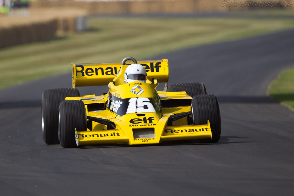 Renault RS 01 - Chassis: RS 01/04 - Driver: Rene Arnoux - 2013 Goodwood Festival of Speed