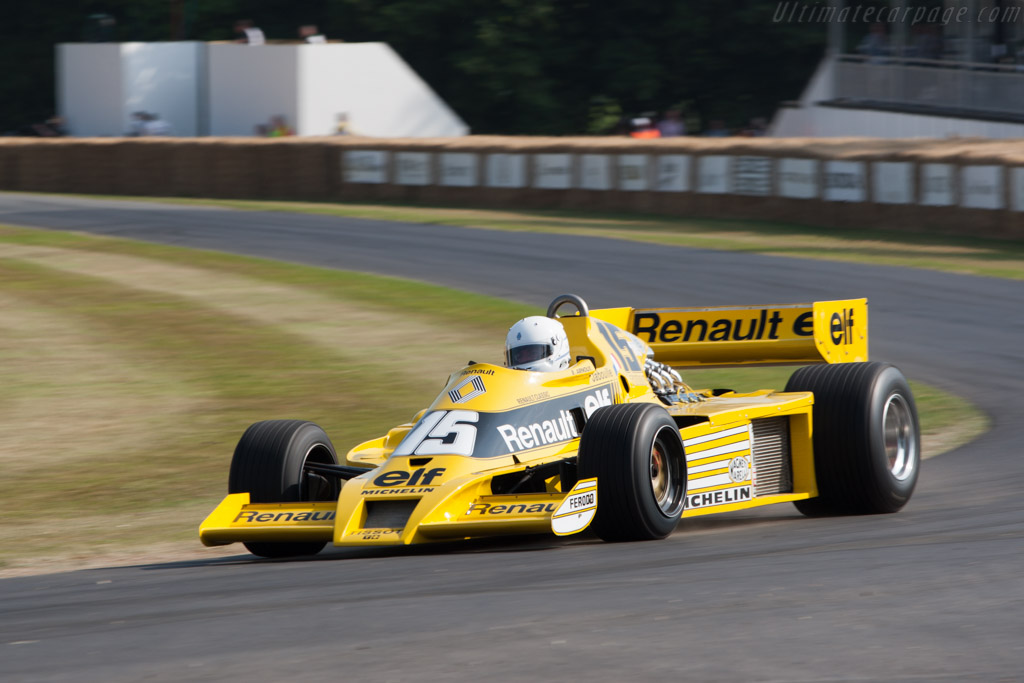 Renault RS 01 - Chassis: RS 01/04 - Driver: Rene Arnoux - 2013 Goodwood Festival of Speed