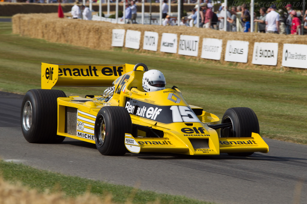Renault RS 01 - Chassis: RS 01/04 - Driver: Rene Arnoux - 2013 Goodwood Festival of Speed