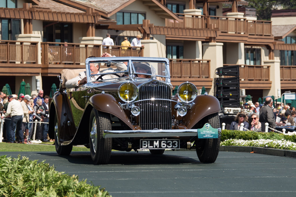 Delage D8 S Fernandez & Darrin Cabriolet - Chassis: 38229  - 2017 Pebble Beach Concours d'Elegance