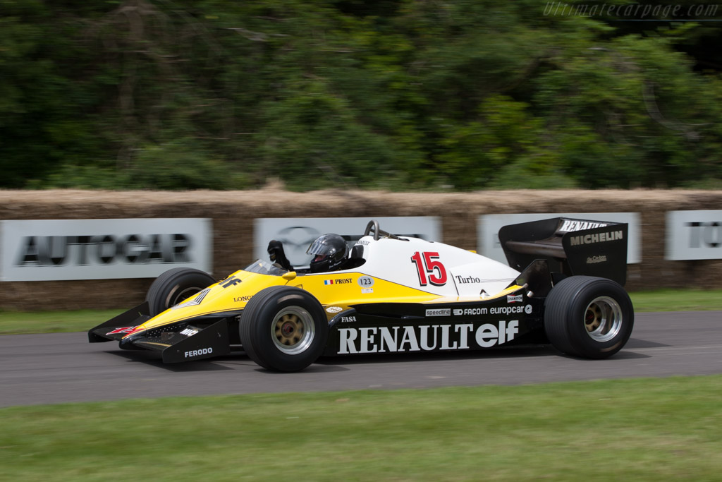 Renault RE40 - Chassis: RE40-04  - 2012 Goodwood Festival of Speed