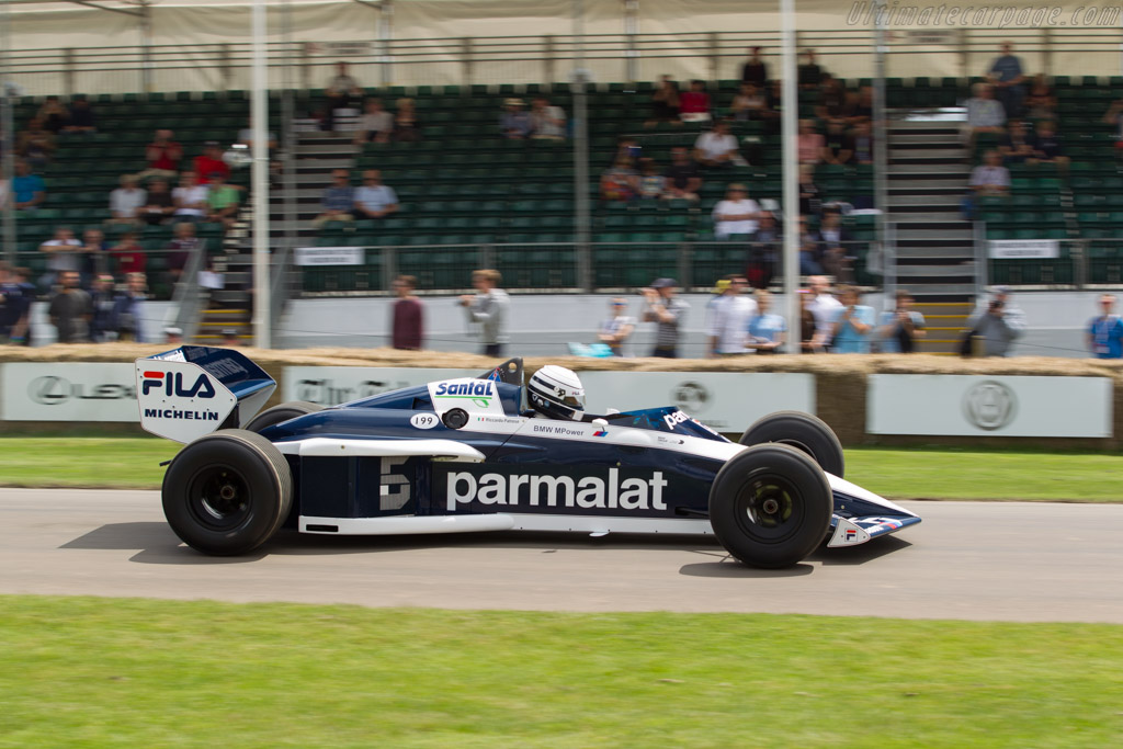 Brabham BT52 BMW - Chassis: BT52-1 - Entrant: BMW Group Classic - Driver: Ricardo Patrese - 2016 Goodwood Festival of Speed