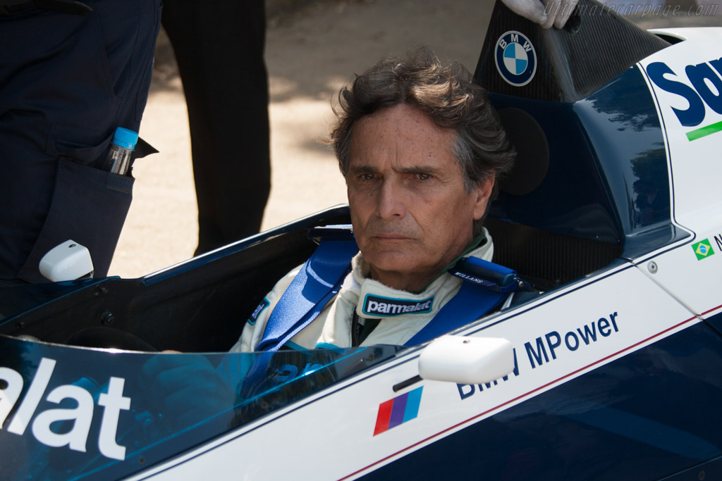 Brabham BT52 BMW - Chassis: BT52-1 - Entrant: BMW Group Classic - Driver: Nelson Piquet - 2013 Goodwood Festival of Speed