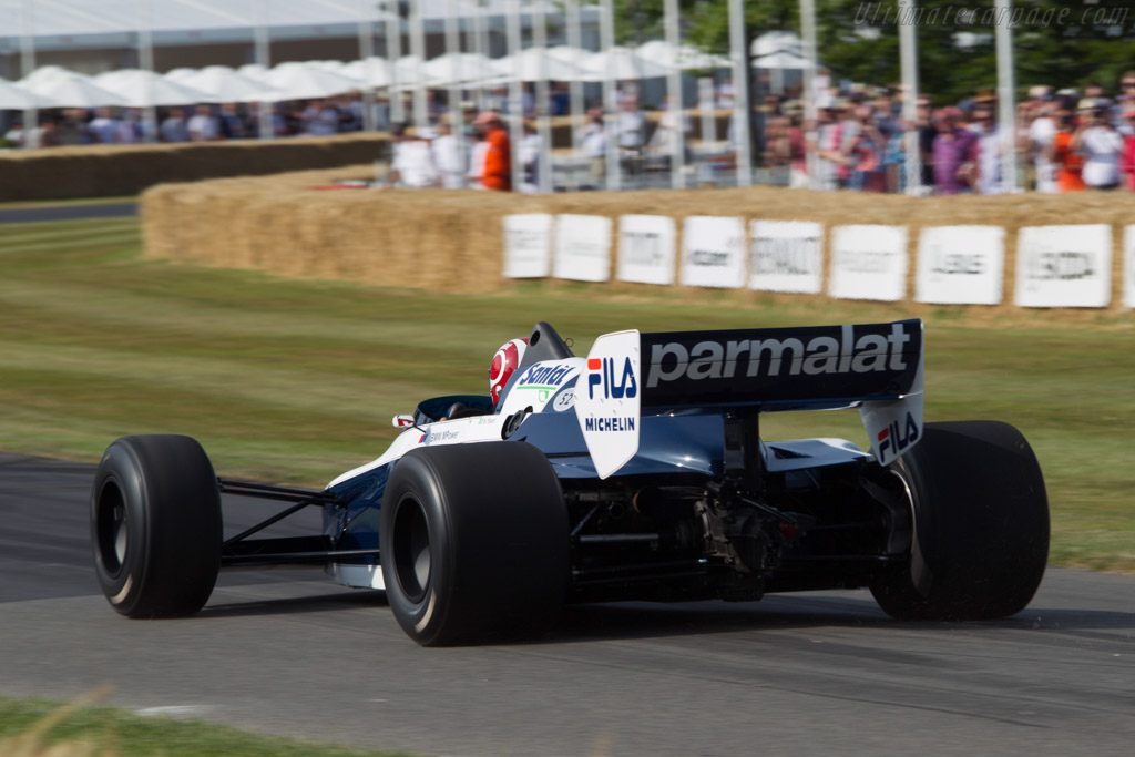 Brabham BT52 BMW - Chassis: BT52-1 - Entrant: BMW Group Classic - Driver: Nelson Piquet - 2013 Goodwood Festival of Speed