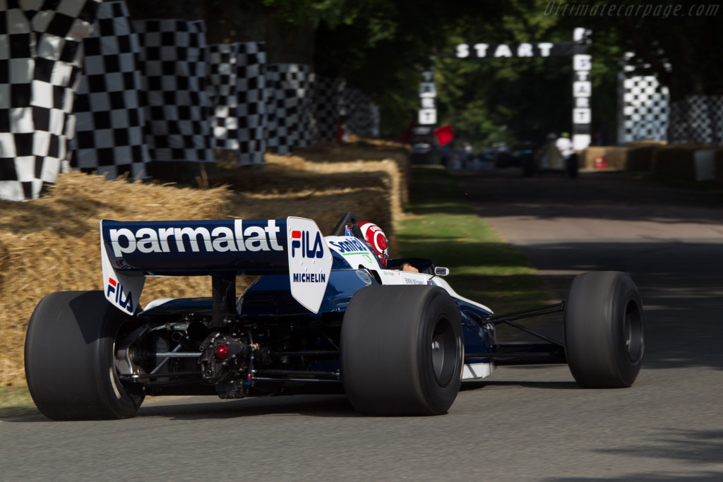 Brabham BT52 BMW - Chassis: BT52-1 - Entrant: BMW Group Classic - Driver: Nelson Piquet - 2013 Goodwood Festival of Speed
