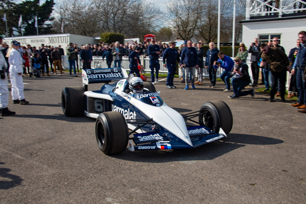 Brabham BT52 BMW - Chassis: BT52-6 - Driver: Ricardo Patrese - 2023 Goodwood Members' Meeting