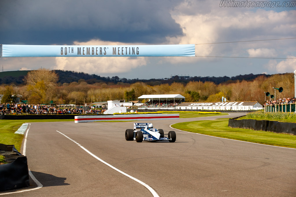 Brabham BT52 BMW - Chassis: BT52-6 - Driver: Ricardo Patrese - 2023 Goodwood Members' Meeting