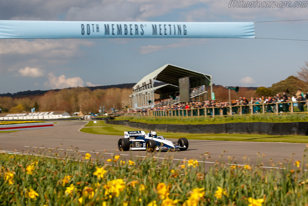 Brabham BT52 BMW - Chassis: BT52-6 - Driver: Ricardo Patrese - 2023 Goodwood Members' Meeting