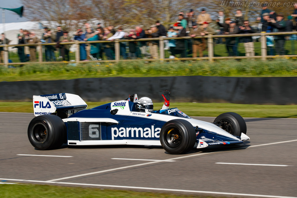 Brabham BT52 BMW - Chassis: BT52-6 - Driver: Ricardo Patrese - 2023 Goodwood Members' Meeting