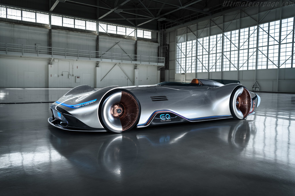 Mercedes-Benz Vision EQ Silver Arrow