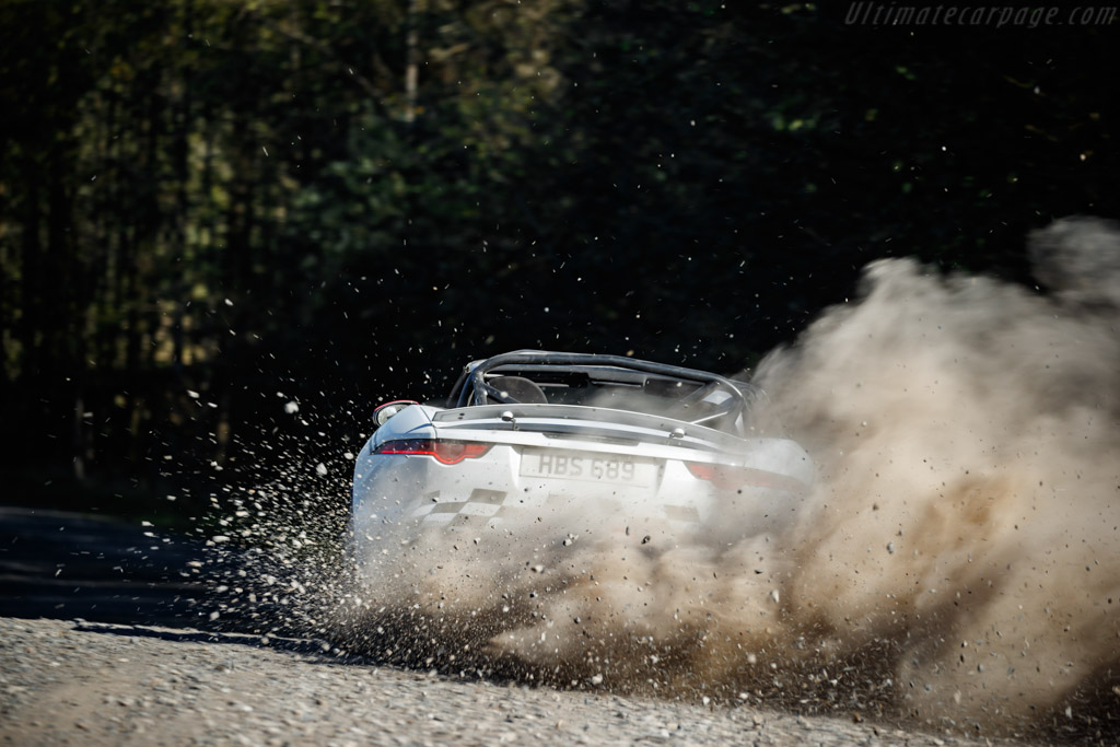 Jaguar F-Type Convertible Rally Car