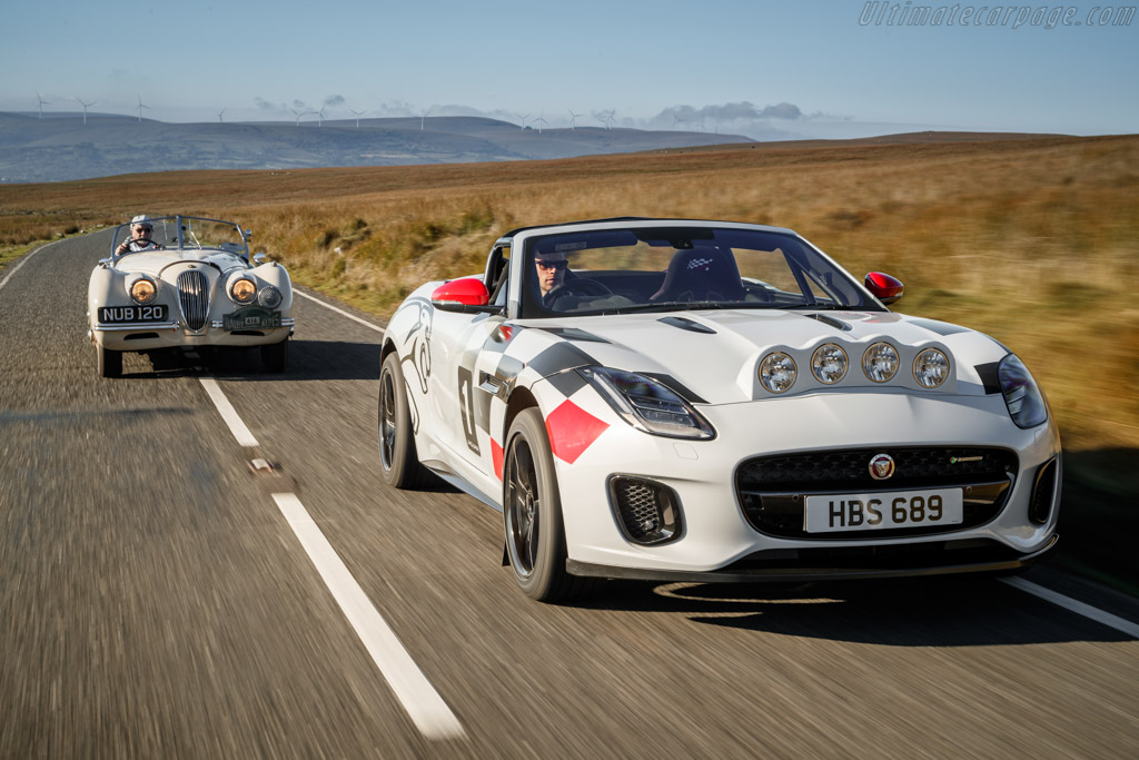 Jaguar F-Type Convertible Rally Car