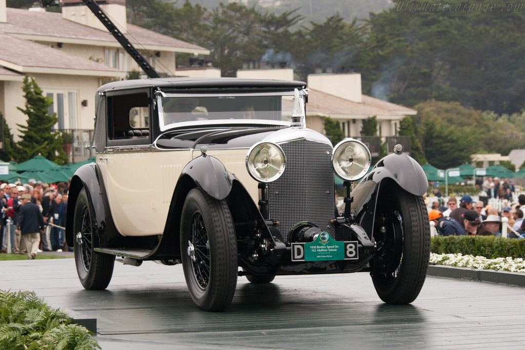 Bentley Speed Six Mulliner Sportsman's Saloon - Chassis: LR2778  - 2012 Pebble Beach Concours d'Elegance