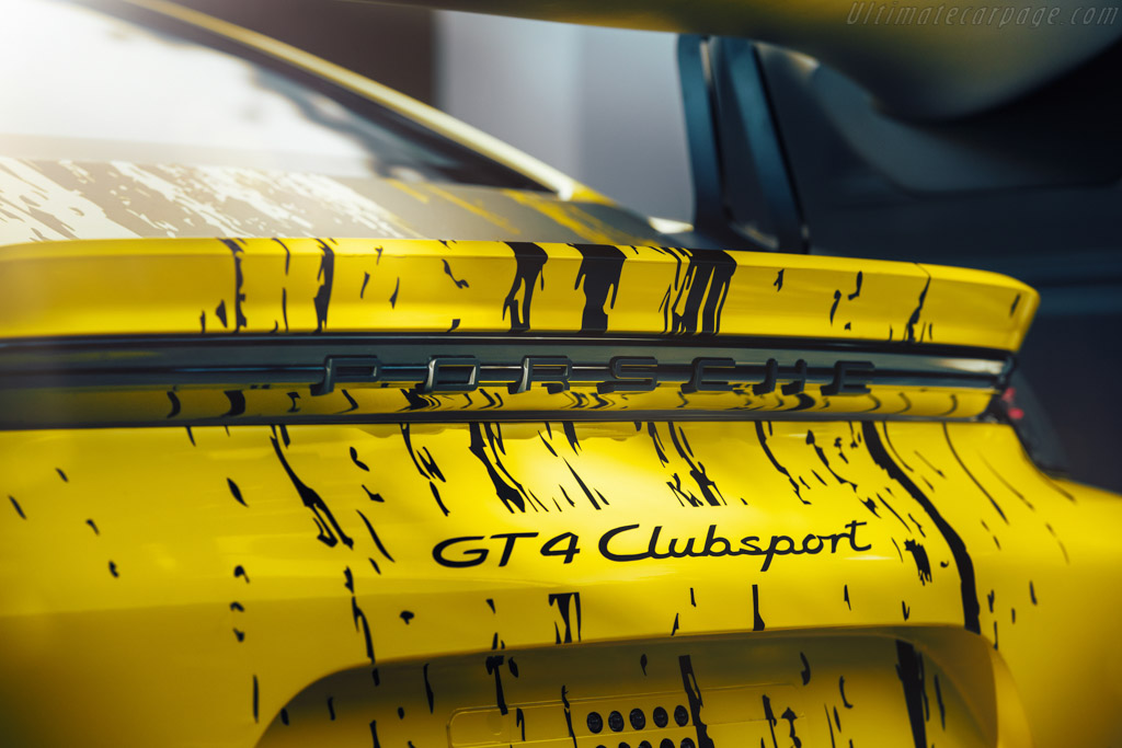 Porsche 718 Cayman GT4 Clubsport