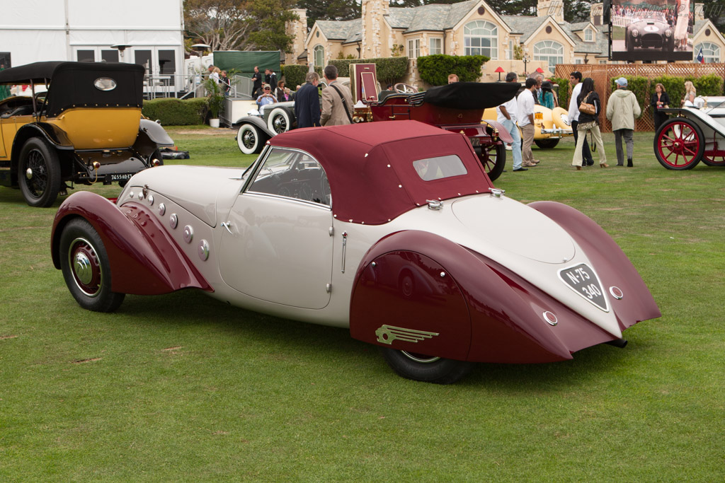 Peugeot 302 DS Darl'Mat Cabriolet - Chassis: 705538  - 2012 Pebble Beach Concours d'Elegance