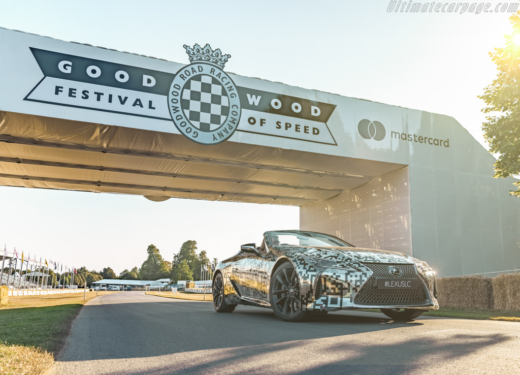 Lexus LC Convertible Prototype