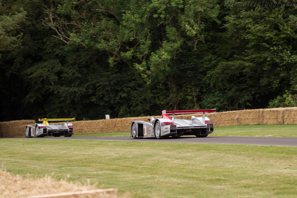 Audi R8 - Chassis: 404 - Driver: Tom Kristensen - 2017 Goodwood Festival of Speed