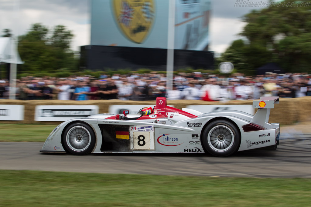 Audi R8 - Chassis: 404 - Driver: Tom Kristensen - 2017 Goodwood Festival of Speed