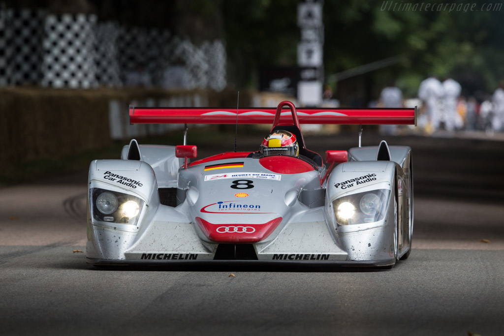 Audi R8 - Chassis: 404 - Driver: Tom Kristensen - 2017 Goodwood Festival of Speed