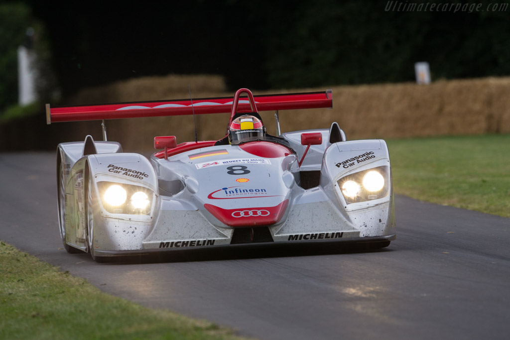 Audi R8 - Chassis: 404 - Driver: Tom Kristensen - 2017 Goodwood Festival of Speed