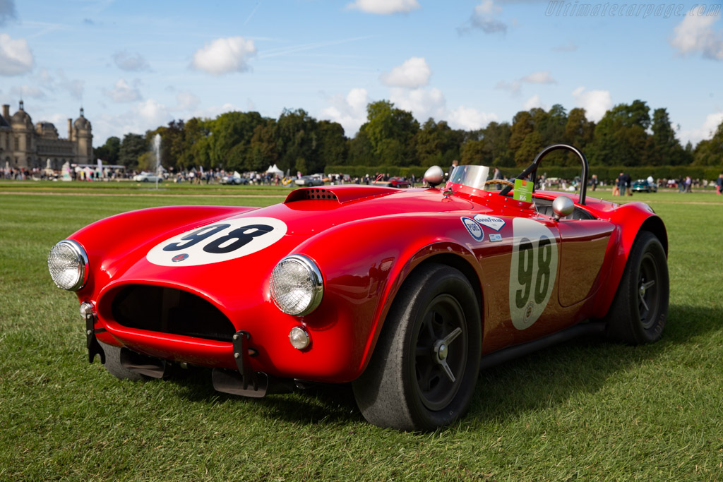 this rare shelby cobra CSX4000 features a handcrafted aluminum body
