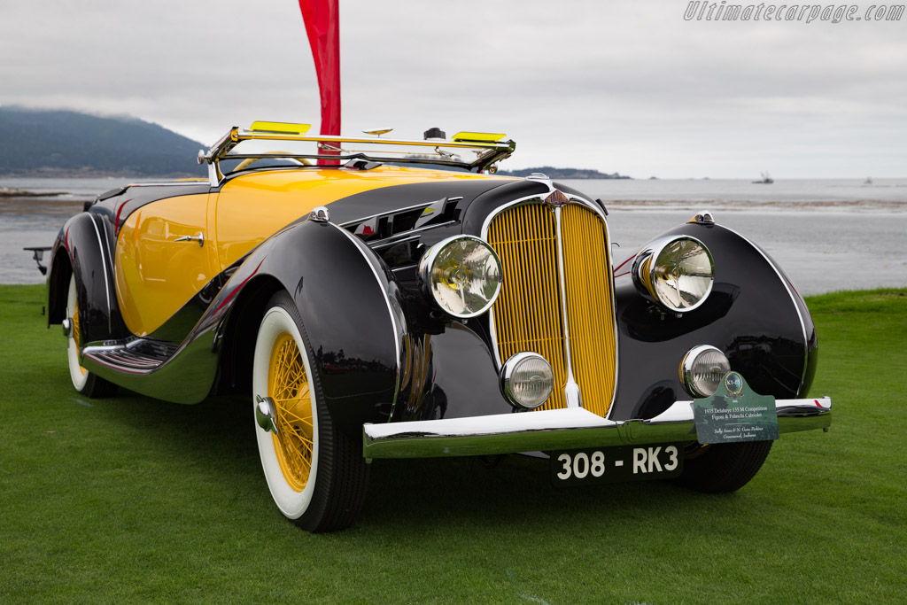 Delahaye 135 Competition Figoni & Falaschi Cabriolet - Chassis: 46060  - 2016 Pebble Beach Concours d'Elegance