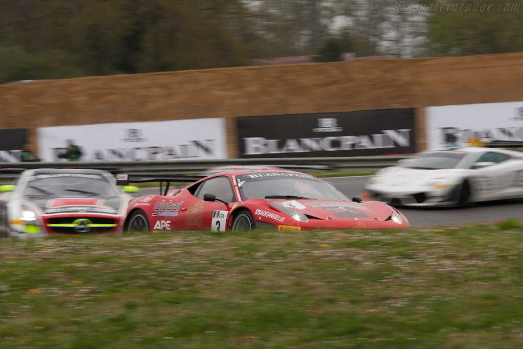 Ferrari 458 Italia GT3   - 2012 Coupes de Paques