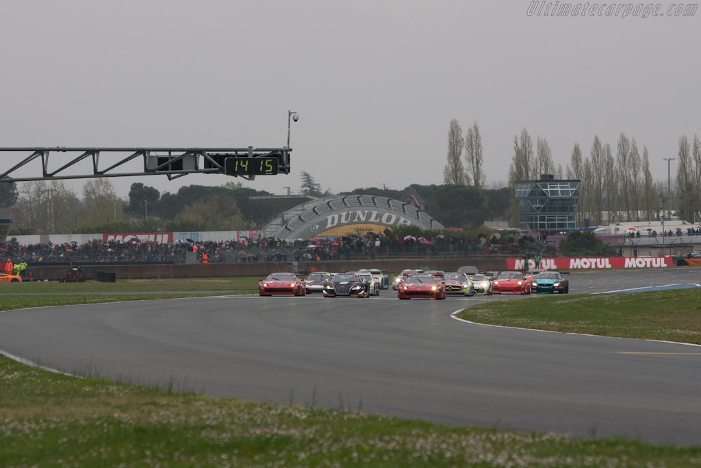 Qualifying Race Start   - 2012 Coupes de Paques